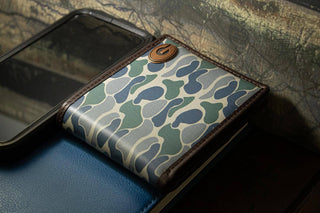 UGA Old School Camo Bifold Wallet • Green Camo