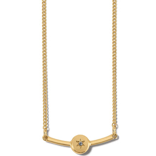 Illumina Bar Necklace • Gold