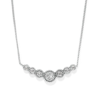 Illumina Celeste Bar Necklace • Silver