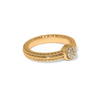 Illumina Celeste Dome Ring • Gold