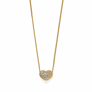 Illumina Celeste Heart Petite Necklace • Gold