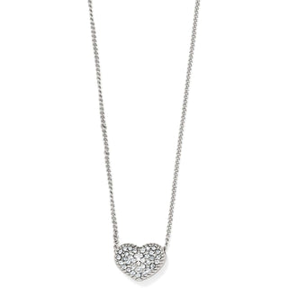 Illumina Celeste Heart Petite Necklace • Silver