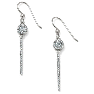 Illumina Slim French Wire Earrings • Silver