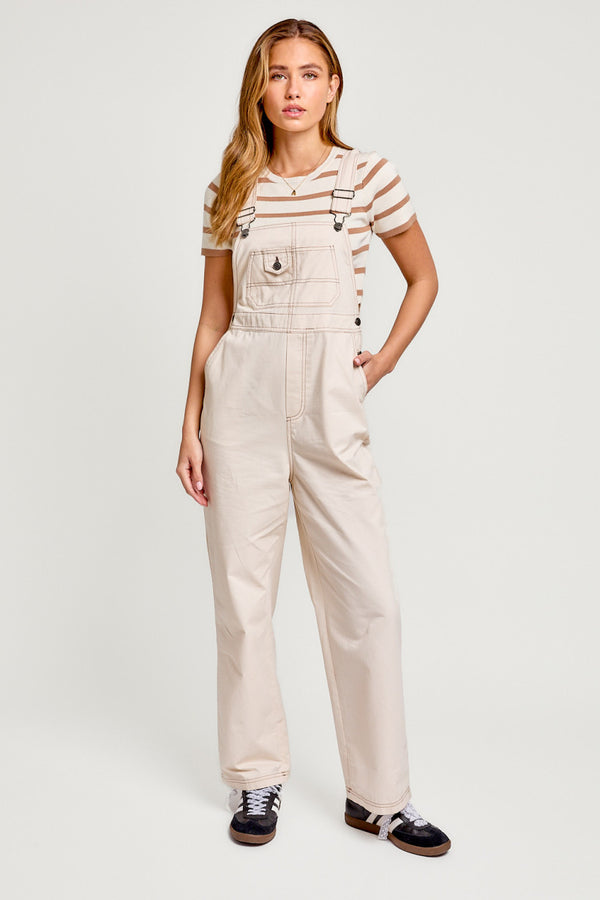 Meena Overalls • Ivory