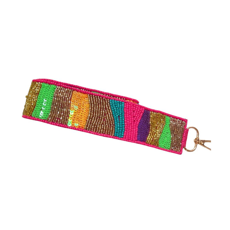 Groovy Sequin Beaded Strap • Multi