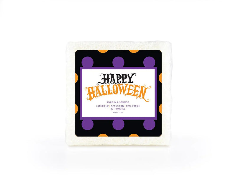 Shower Sponge • Happy Halloween