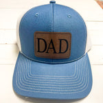 Dad • Leather Patch Hat