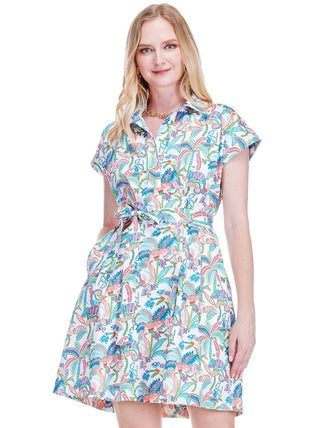 Fit & Darts Dress • Chameleon Paradise