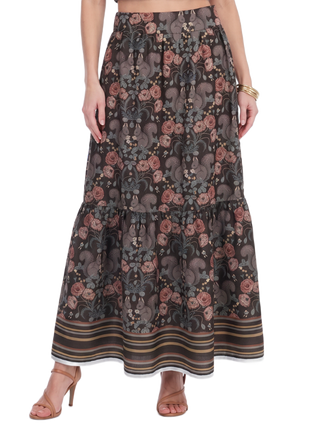 Tiered Maxi Skirt 36" • Squirrel Garden