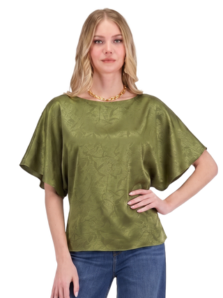 Back Wrap Top • Olive