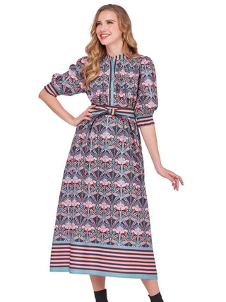 Pin Tuck Maxi Dress • Coralvine Border
