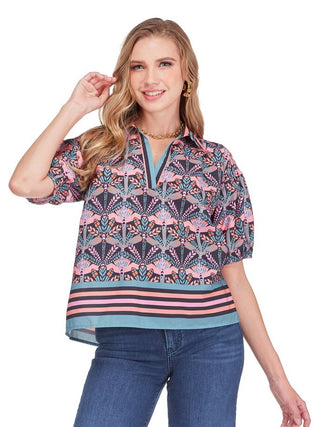 Collar Top • Coralvine Border