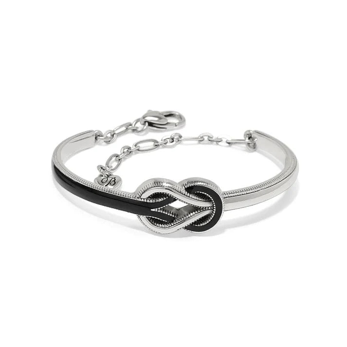 Interlok Harmony Blk Bar Bracelet