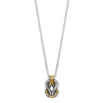 Interlok Harmony Two Tone Necklace