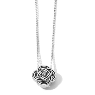 Interlok Mini Necklace • Silver