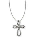 Interlok Petite Cross Necklace