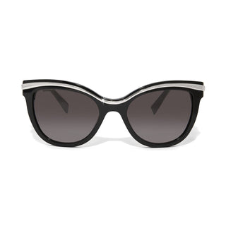 Interlok Single Knot Sunglasses • Black & White