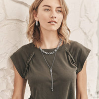 Interlok Twist Collar Necklace