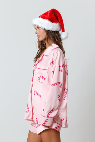 Candy Cane Christmas Pajamas
