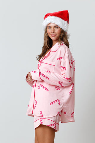 Candy Cane Christmas Pajamas