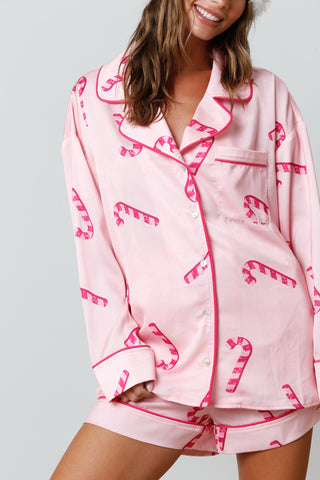 Candy Cane Christmas Pajamas