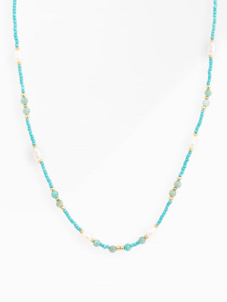 Jasmine Necklace • Blue