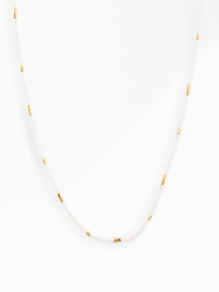 Jasmine Necklace • White