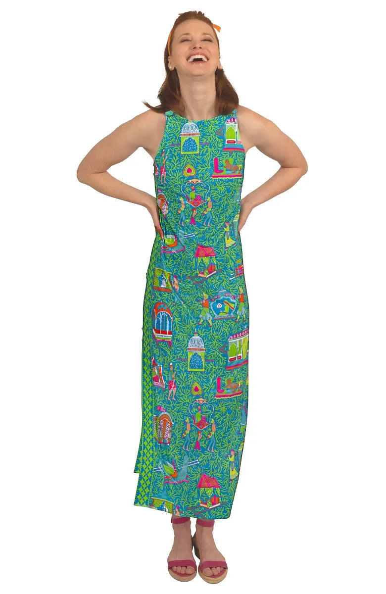 Jersey Slick Maxi Dress • Palanquin Party