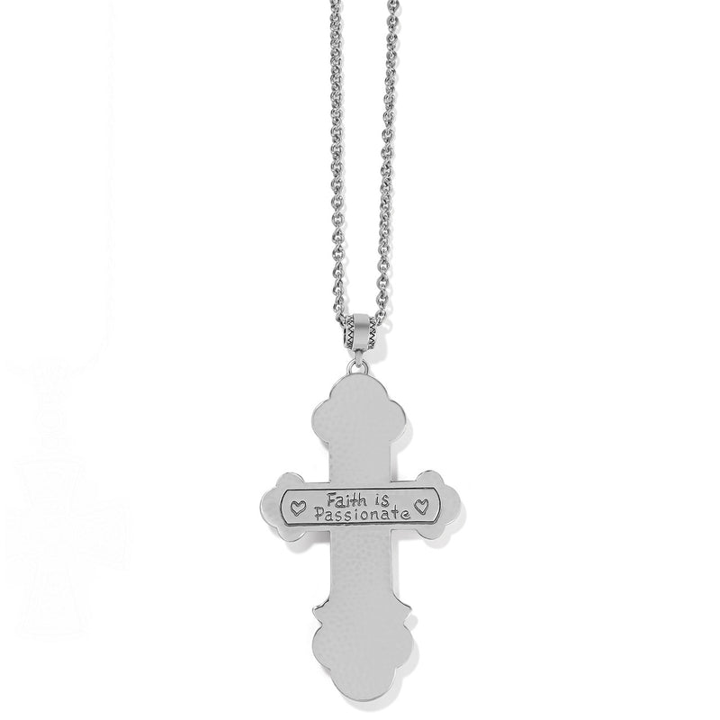 Calvary Cross Long Necklace