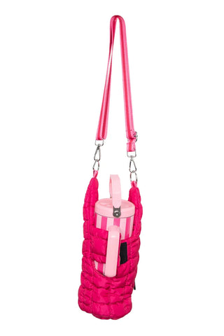 Tumbler Carrier Bag • Two Toned Hot Pink