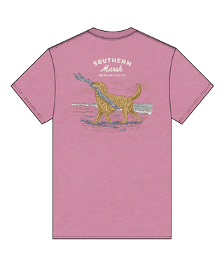 Seawash™ Good Boy, Big Stick Tee • Cherry Blossom