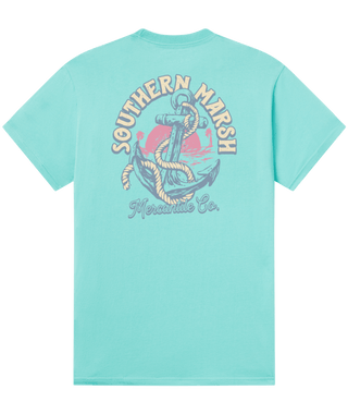 Youth Anchor Down Tee • Antigua Blue
