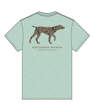 Youth Originals Camo Pointer Tee • Washed Honeydew