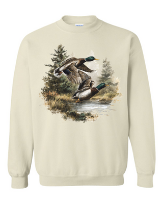 Vintage Duck Sweatshirt • Off White
