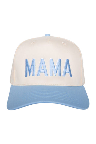Mama Two-Toned Vintage Hat • Blue