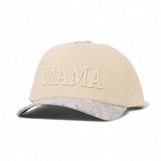 Mama Snapback Hat • Retro Light Camo