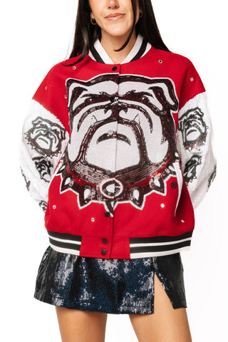 QOS Licensed Georgia Bomber Jacket