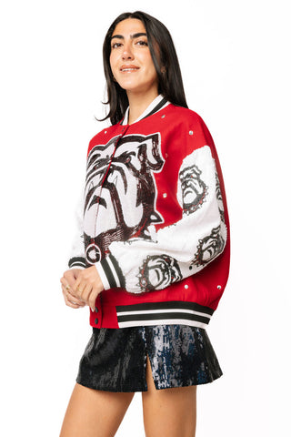 QOS Licensed Georgia Bomber Jacket