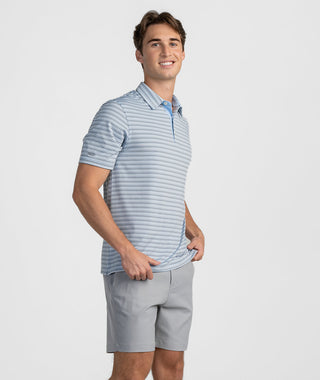 Riverbend Stripe Polo • Sweet Water