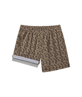 Everyday Hybrid Shorts • Mallard Mirage