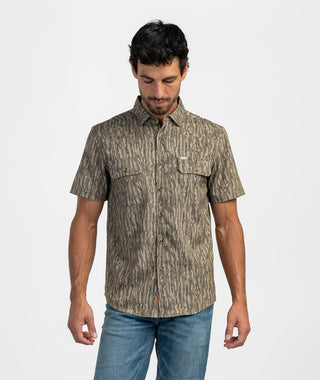 Range Pro Tech Shirt • Tree Bark