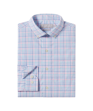 Samford Check Button Down • Hydrangea