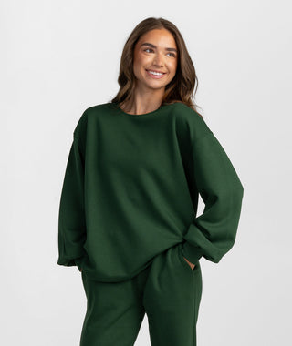 AstroKnit Top Long Sleeve • Evergreen