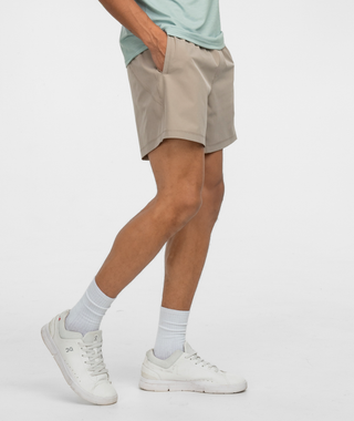 Everyday Hybrid Shorts • Acorn