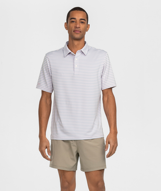 Tybee Stripe Polo • Maverick