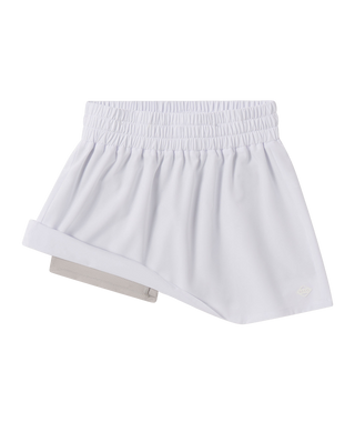 Shifty Hybrid Skort • Bright White