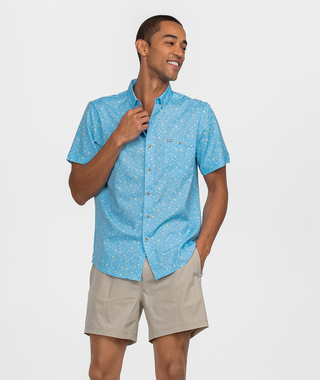 Geo Jumble Baja Shirt