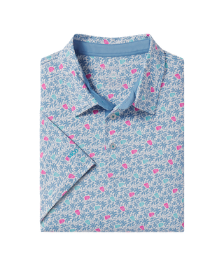 Petal Press Printed Polo