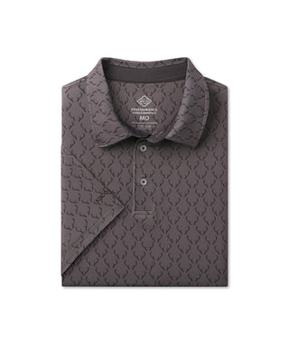 Love of The Hunt Printed Polo • Buckshot
