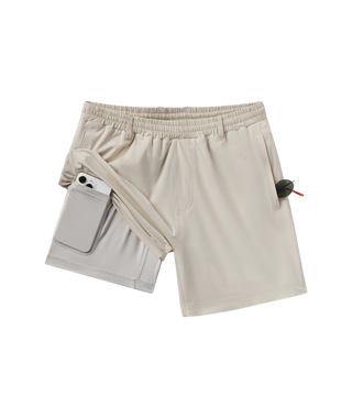 Everyday Hybrid Shorts • 5.5" Inseam Pelican